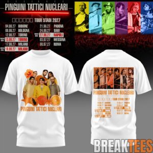 Pinguini Tattici Nucleari Tour Stadi 2027 Shirt 2