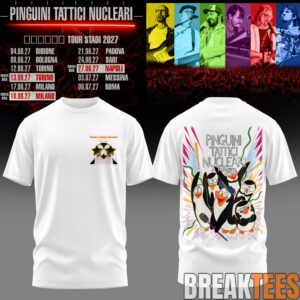 Pinguini Tattici Nucleari Tour Stadi 2027 Shirt 3