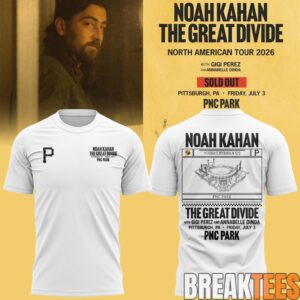Pittsburgh Pirates x Noah Kahan White 2026 Shirt