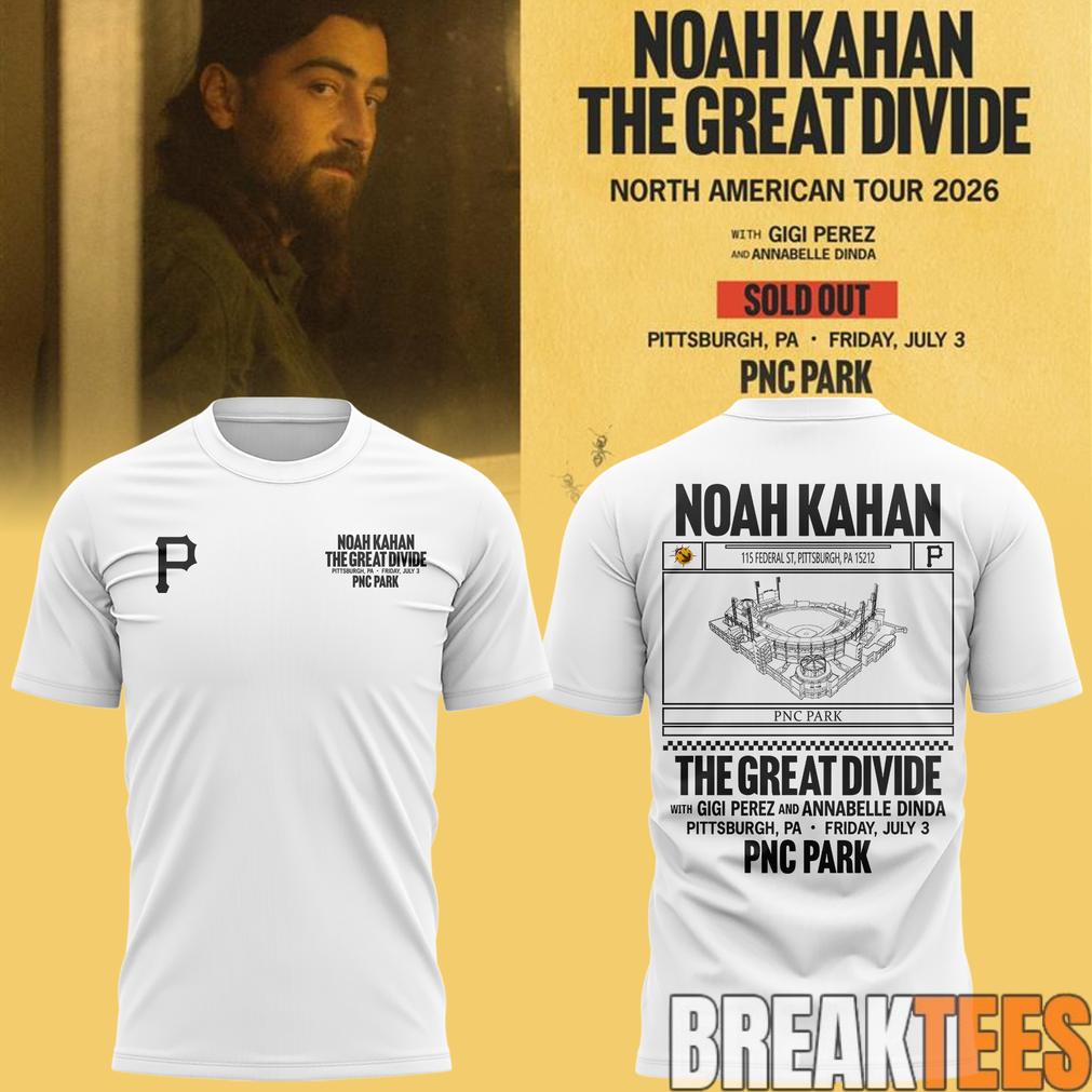Pittsburgh Pirates x Noah Kahan White 2026 Shirt Pittsburgh Pirates x Noah Kahan White 2026 Shirt