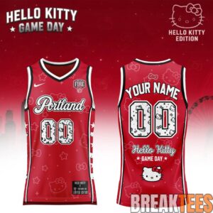 Portland Fire x Hello Kitty Game Day Custom Basketball Jersey