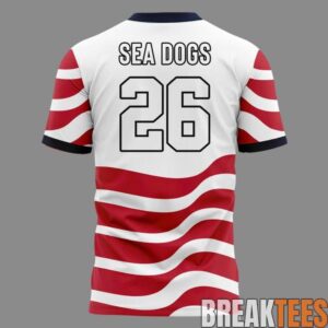 Portland Sea Dogs x Team USA World Cup 2026 Jersey 2
