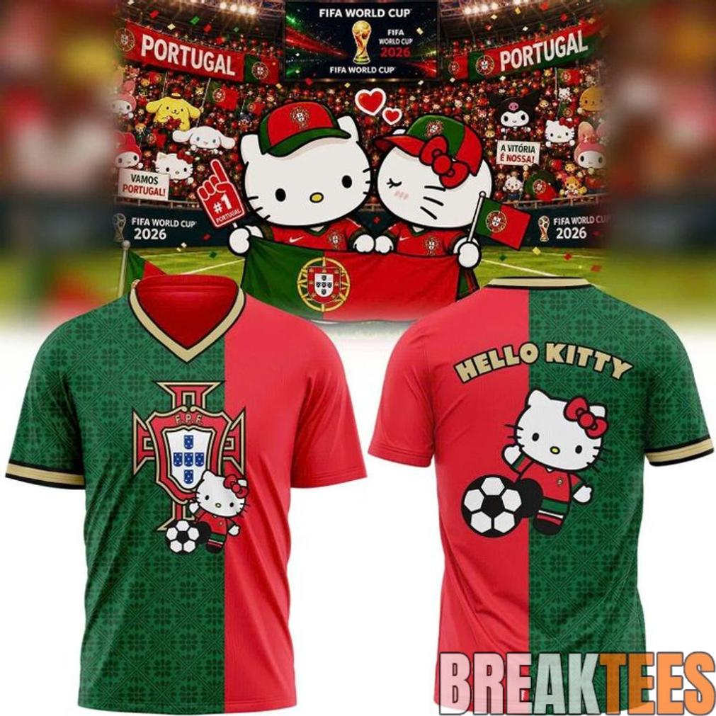 Portugal National Team x Hello Kitty World Cup 2026 Shirt Portugal National Team x Hello Kitty World Cup 2026 Shirt