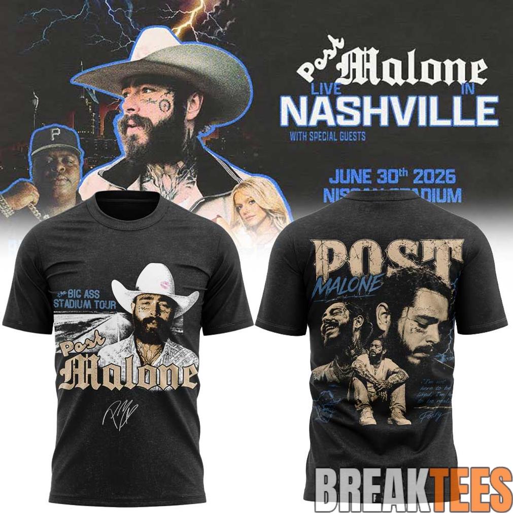 Post Malone Big Ass Stadium Tour 2026 With BigXthaPlug And Carter Faith Shirt Post Malone Big Ass Stadium Tour 2026 With BigXthaPlug And Carter Faith Shirt