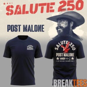 Post Malone Salute 250 Columbus, OH Shirt 1
