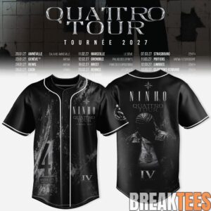 Ninho QUATTRO Tour Baseball Jersey 1