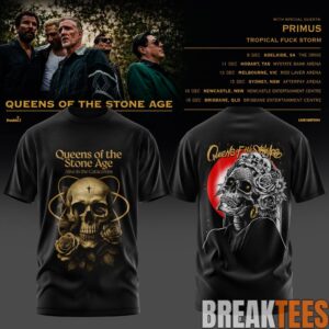 Queens of The Stone Age Australia Tour 2026 Shirt 1