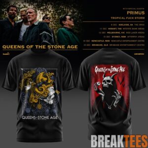 Queens of The Stone Age Australia Tour 2026 Shirt 2