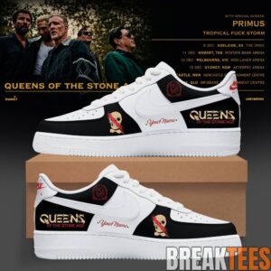 Queens of The Stone Age Australia Tour 2026 Special AF1 Shoes