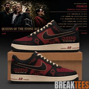 Queens of The Stone Age Australia Tour 2026 Special AF1 Shoes 1