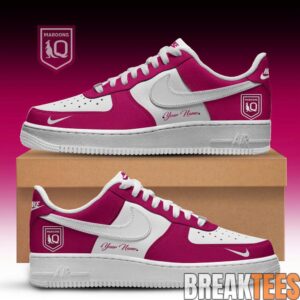 Queensland Maroons Air Force 1 Low Custom For Fans