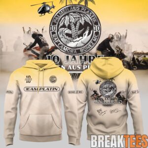 RAF Camora & Bonez MC “10 Jahre Palmen aus Plastik Tour” Limited Edition Signature Hoodie