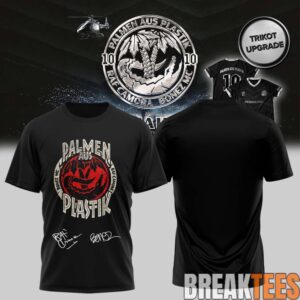 RAF Camora & Bonez MC “10 Jahre Palmen aus Plastik Tour” signed T-Shirt – Black