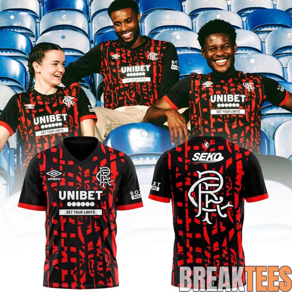 Rangers Football Club Third Kit Soccer Jersey Rangers Football Club Third Kit Soccer Jersey