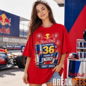 Red Bull 36 Years Celebration Limited Edition Shirt 1