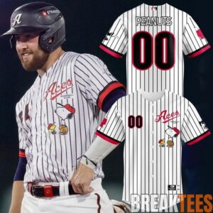 Reno Aces x 2026 Peanuts Night Baseball Jersey