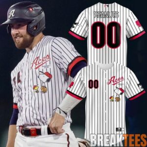 Reno Aces x 2026 Peanuts Night Limited Edition Baseball Jersey