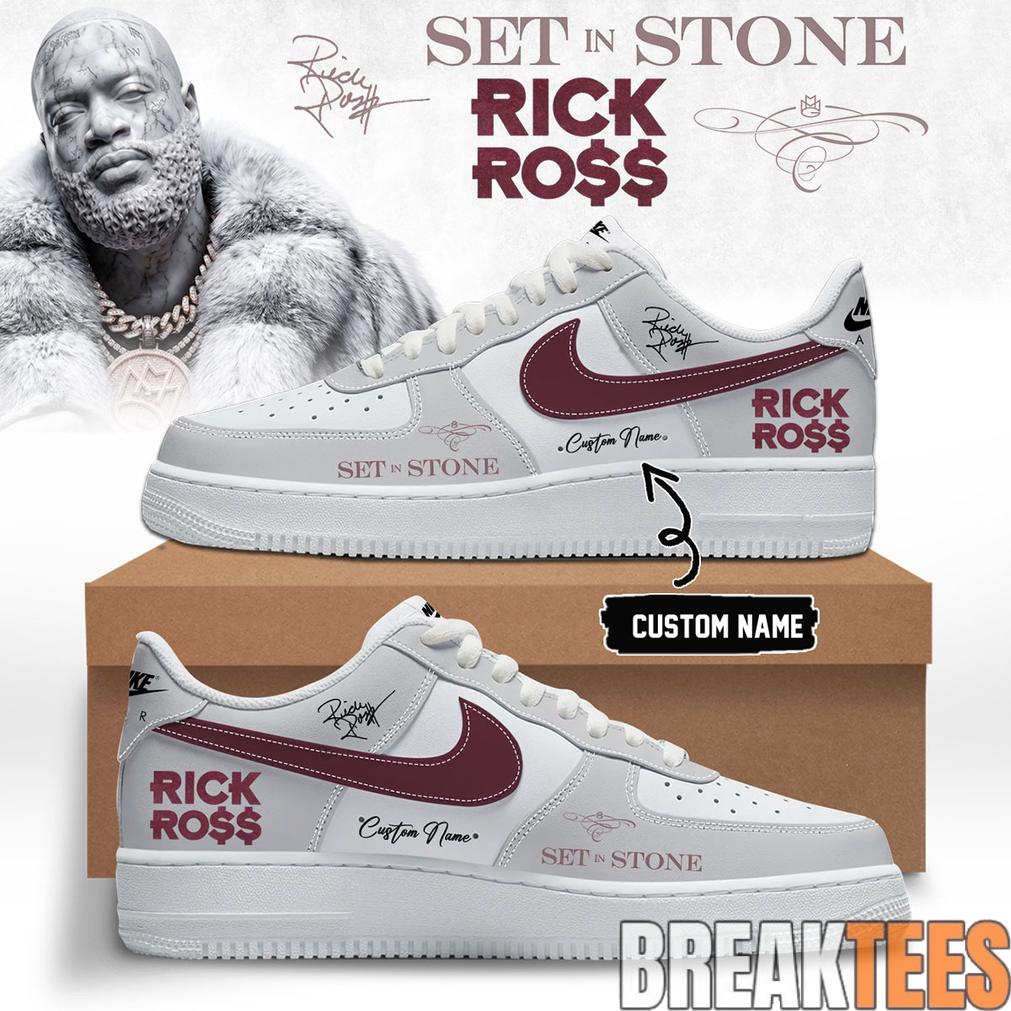 Rick Ross ”Set In Stone” Album Special AF1 Shoes Rick Ross ”Set In Stone” Album Special AF1 Shoes