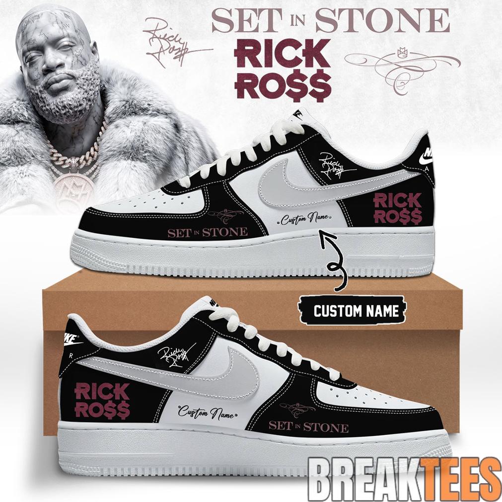 Rick Ross ”Set In Stone” Album Special AF1 Shoes Rick Ross ”Set In Stone” Album Special AF1 Shoes