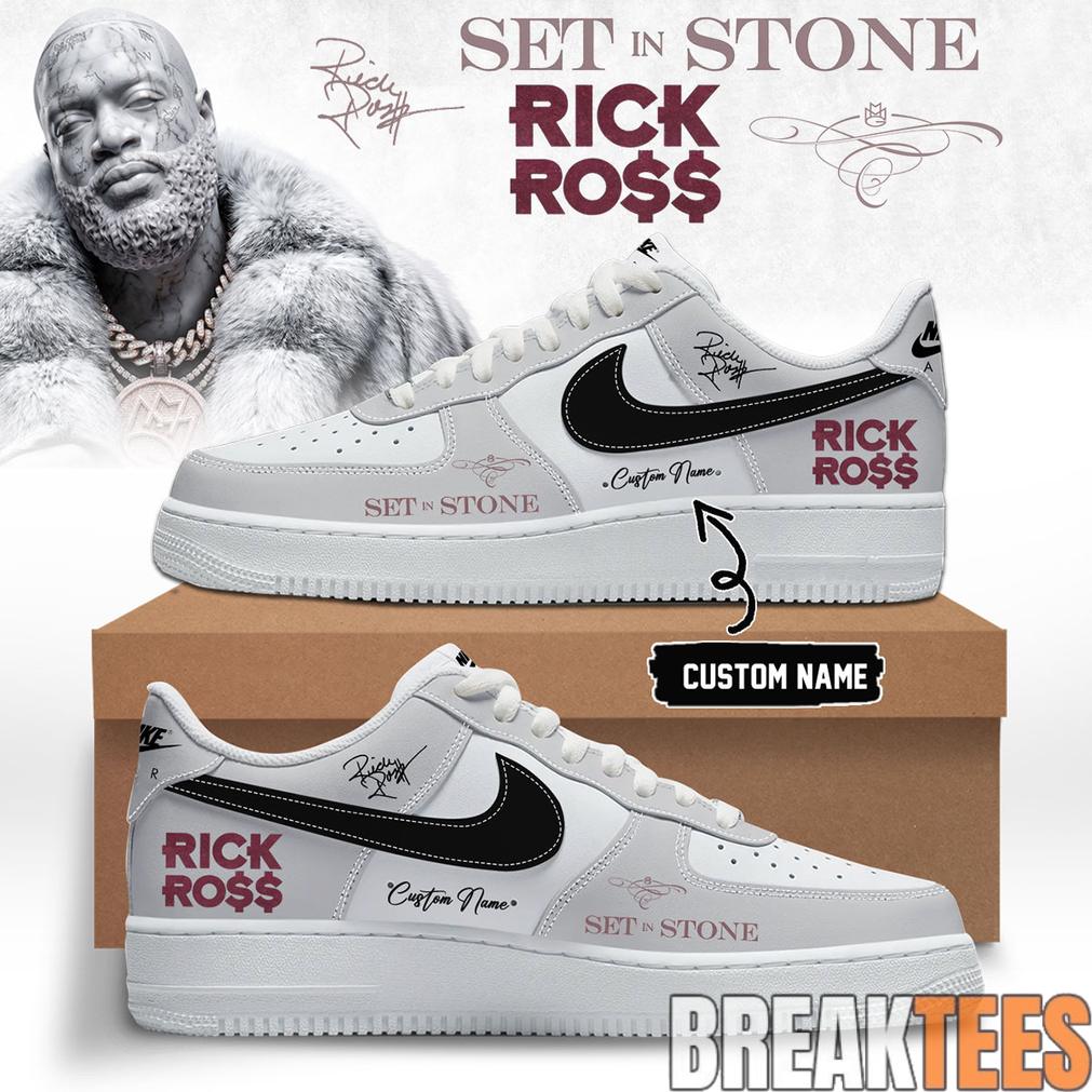 Rick Ross ”Set In Stone” Album Special AF1 Shoes Rick Ross ”Set In Stone” Album Special AF1 Shoes