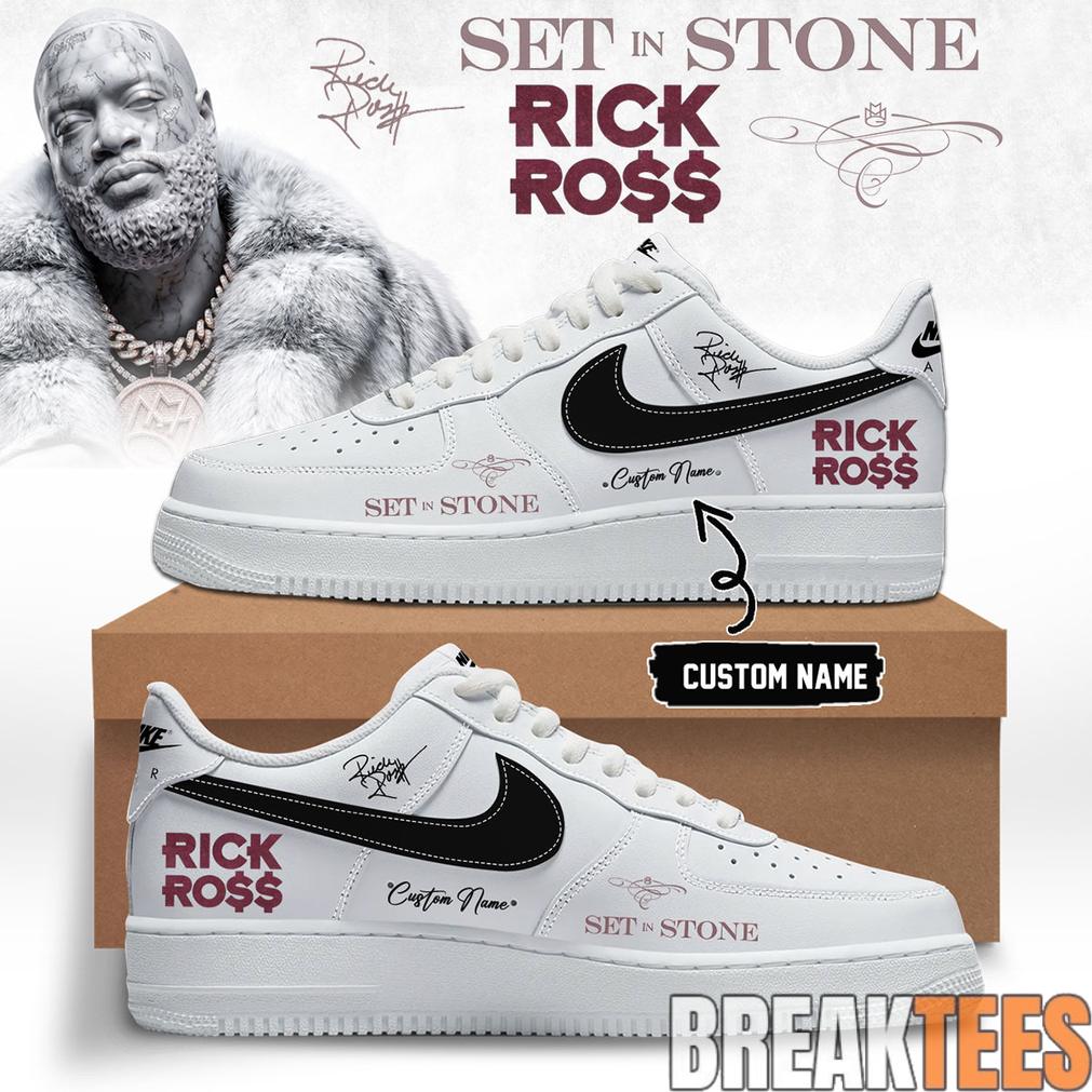 Rick Ross ”Set In Stone” Album Special AF1 Shoes Rick Ross ”Set In Stone” Album Special AF1 Shoes