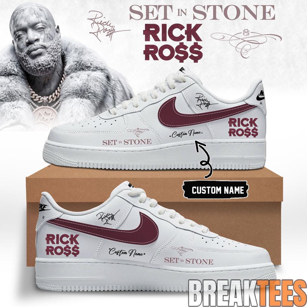 Rick Ross ”Set In Stone” Album Special AF1 Shoes Rick Ross ”Set In Stone” Album Special AF1 Shoes