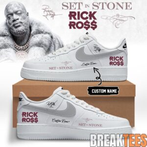 Rick Ross ”Set In Stone” Album Special AF1 Shoes 6 Rick Ross ”Set In Stone” Album Special AF1 Shoes 6