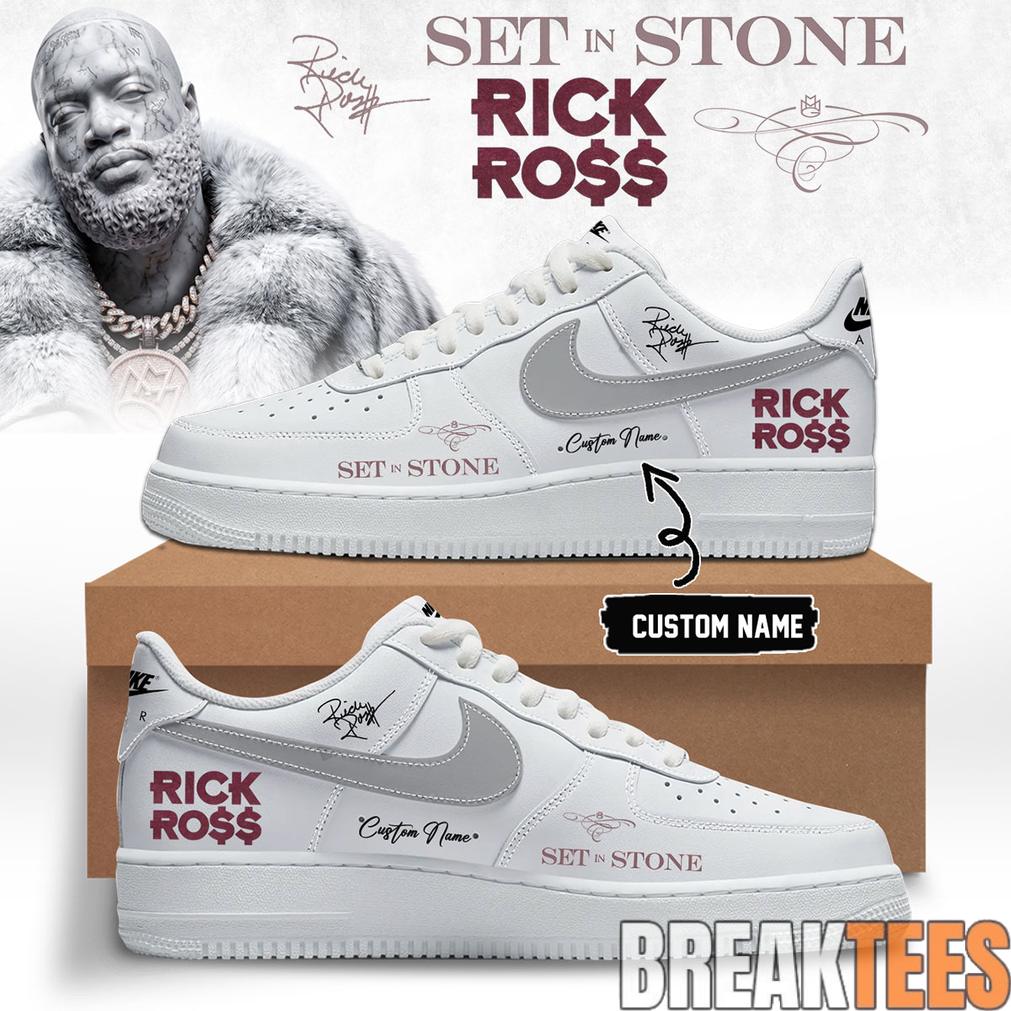 Rick Ross ”Set In Stone” Album Special AF1 Shoes Rick Ross ”Set In Stone” Album Special AF1 Shoes