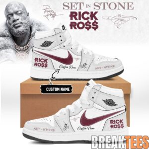 Rick Ross ”Set In Stone” Album Special AJ1 Shoes