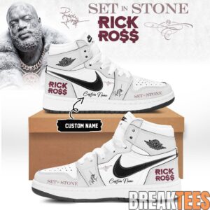 Rick Ross ”Set In Stone” Album Special AJ1 Shoes 4