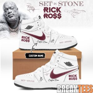 Rick Ross ”Set In Stone” Album Special AJ1 Shoes 5
