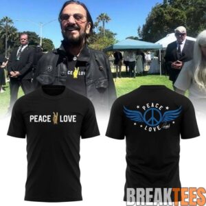 Ringo Starr 86 Birthday Peace & Love Special Edition Shirt