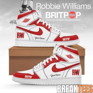 Robbie Williams BRITPOP AU-NZ Tour 2026 Air Jordan 1 Shoes