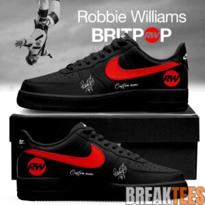 Robbie Williams – BRITPOP World Tour 2026 Signature Custom AF1 Shoes