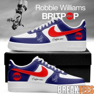 Robbie Williams – BRITPOP World Tour 2026 Signature Custom AF1 Shoes 1