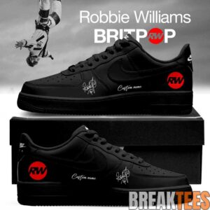 Robbie Williams – BRITPOP World Tour 2026 Signature Custom AF1 Shoes 5
