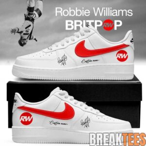 Robbie Williams – BRITPOP World Tour 2026 Signature Custom AF1 Shoes 7