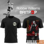 BreakTees 13 Robbie Williams BRITPOP World Tour 2026 Signature Special Shirt 1