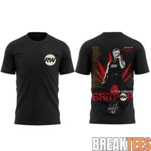 Robbie Williams – BRITPOP World Tour 2026 Signature Special Shirt 1