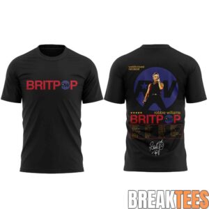Robbie Williams – BRITPOP World Tour 2026 Signature Special Shirt 7