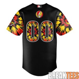 Rochester Red Wings 2026 Grateful Dead Night Special Baseball Jersey 1