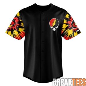 Rochester Red Wings 2026 Grateful Dead Night Special Baseball Jersey 2