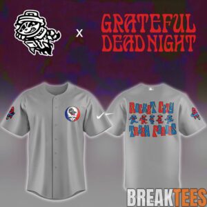Rocket City Trash Pandas Grateful Dead Night Grey Jersey