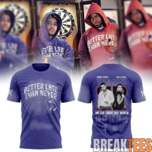 Romeo Santos & Prince Royce Mejor Tarde Que Nunca Tour 2026 Shirt 2
