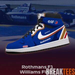 Rothman F1 Williams FW17 Racing 2026 Special Design AJ1 Shoes