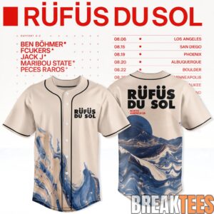 Rufus Du Sol 2026 Tour Jersey Special Edition 2