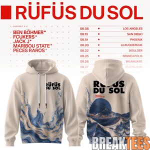 Rufus Du Sol 2026 Tour Special Hoodie 2