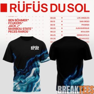 Rufus Du Sol 2026 Tour T-Shirt Special Edition 1 Rufus Du Sol 2026 Tour T-Shirt Special Edition 1