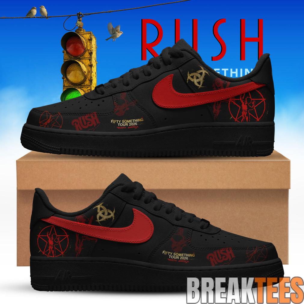 Rush “Fifty-Something Tour” 2026 AF1 Shoes Rush “Fifty-Something Tour” 2026 AF1 Shoes