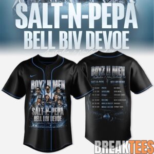 SALT-N-PEPA • BOYZ II MEN • BELL BIV DEVOE Special Baseball Jersey 1